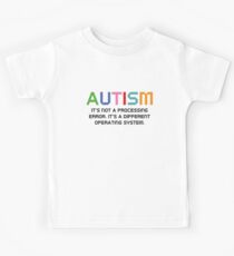 Autism Operating System Kids Tee