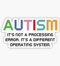 Autism Operating System Sticker