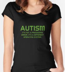 Autism Operating System Women's Fitted Scoop T-Shirt