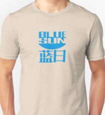 Leuchtkäfer - blaue Sonne Slim Fit T-Shirt