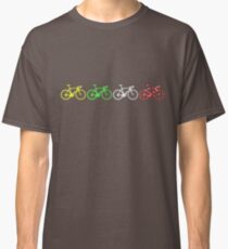 Bike Stripes Tour de France Jerseys v2 Classic T-Shirt