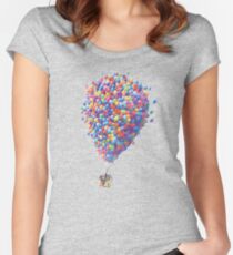 OBEN Tailliertes Rundhals-Shirt