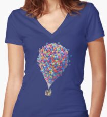 UP Women's Fitted V-Neck T-Shirt