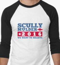 Scully & Mulder Campaign 2016 Men's Baseball ¾ T-Shirt