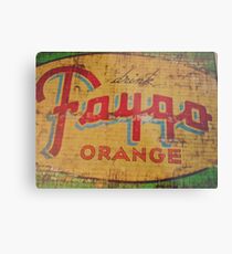 Faygo Orange Metal Print