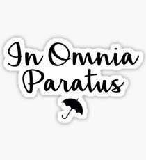 Gilmore Girls - In Omnia Paratus Sticker
