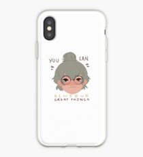 Vinilo o funda para iPhone un eto alentador