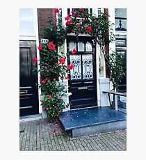 Flower Door Photographic Print