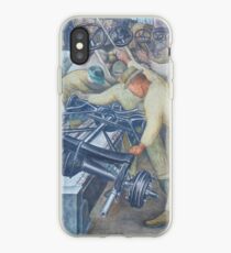 Diego Rivera Auto Plant iPhone Case