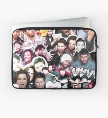 Supernatural Collage Laptop Sleeve