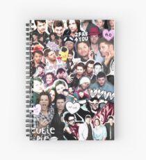 Supernatural Collage Spiral Notebook