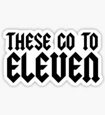 Spinal Tap Quote Funny Classic Comedy Sticker
