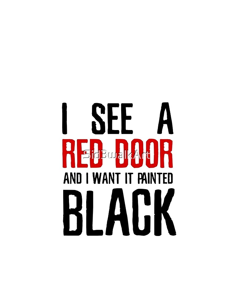 The Rolling Stones Paint It Black Letra