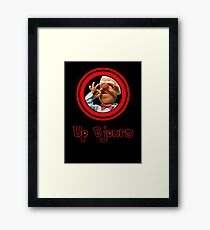 Up Bjours Framed Print