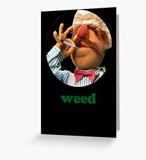 Weedish Chef Greeting Card