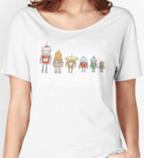 Cute Robots Women's Relaxed Fit T-Shirt