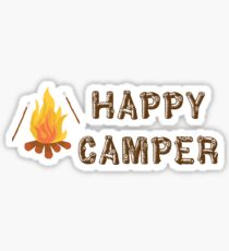 Happy Camper Sticker