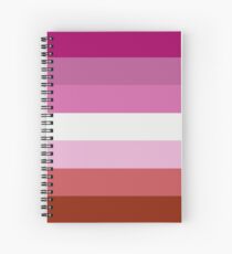 Lesbian Flag Spiral Notebook