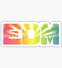 EDM Rainbow Sticker