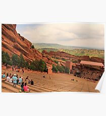 Red Rocks Amphitheatre Poster