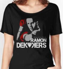 RIP RAMON DIAMOND DEKKERS DUTCH MUAY THAI CHAMPION LEGEND Women's Relaxed Fit T-Shirt