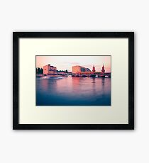 Oberbaum Bridge Framed Print