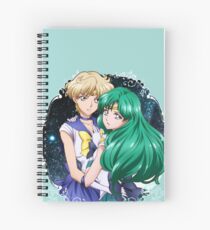 Haruka and Michiru (SMC III) Spiral Notebook
