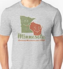 Minnesota Spooning Wisconsin Unisex T-Shirt