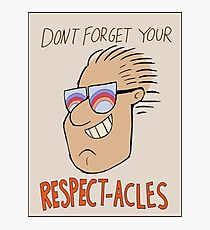 Respectacles Photographic Print