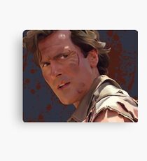 Groovy Ash - Army of Darkness Canvas Print