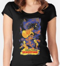 Inspector Spacetime Women's Fitted Scoop T-Shirt