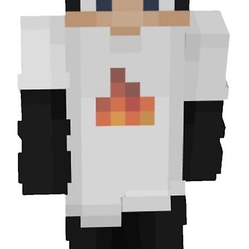 Sapnap Minecraft Skin Sticker | Postcard