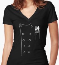 CHEF Women's Fitted V-Neck T-Shirt