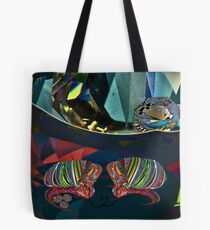 2 Dragons = 5 Tote Bag