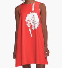 Circus Girl on an Aerial Hoop (1) A-Line Dress