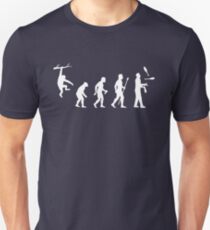Funny Evolution Juggling Unisex T-Shirt