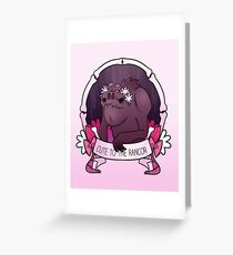 Cute to the Rancor Grußkarte