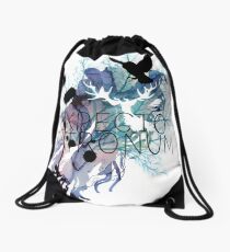 EXPECTO PATRONUM HEDWIG WATERCOLOUR Drawstring Bag