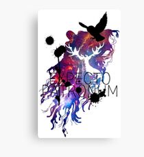 EXPECTO PATRONUM HEDWIG GALAXY 2 Canvas Print