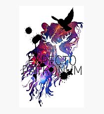 EXPECTO PATRONUM HEDWIG GALAXIE 2 Fotodruck