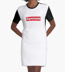 Supreme Meme = Suprememe Graphic T-Shirt Dress