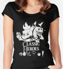 Classic Heroes Women's Fitted Scoop T-Shirt