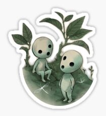 Natural History - Forest Spirit studies Sticker
