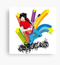 Guitar Canvas Print