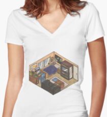 isometry Women's Fitted V-Neck T-Shirt
