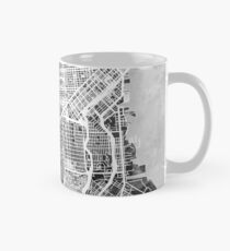 San Francisco Stadtplan Tasse (Standard)