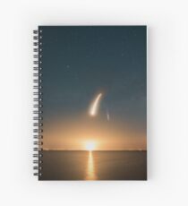 SpaceX Launch Spiral Notebook