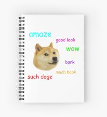 Doge Spiral Notebook