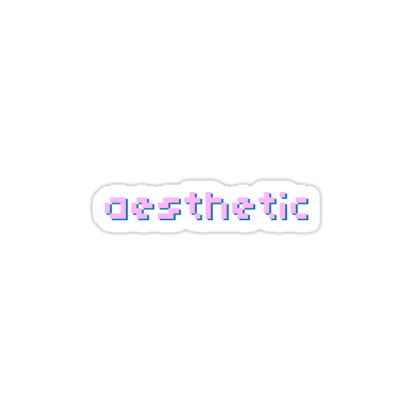 aesthetic stickers by thesikorsky redbubble