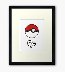 Pokemon Go - Go Framed Print